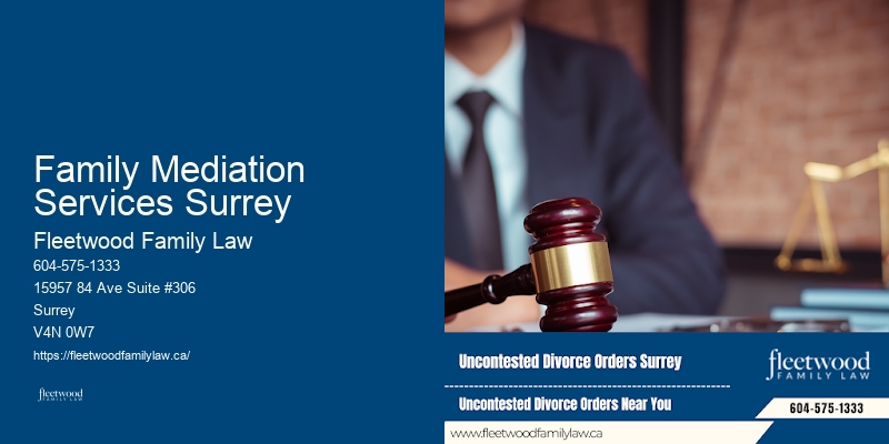 Family Mediation Services Surrey