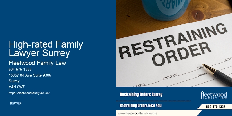 Family Custody Lawyer High-rated Family Lawyer Surrey