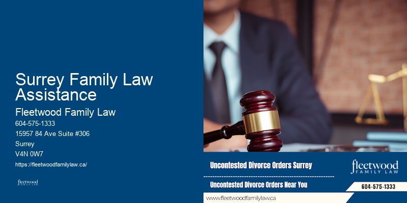 Surrey Family Law Assistance