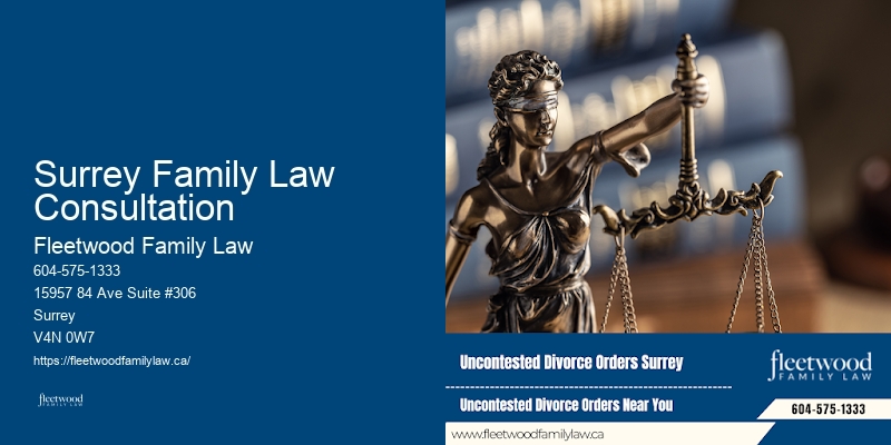 Family Law Services Surrey Family Law Consultation