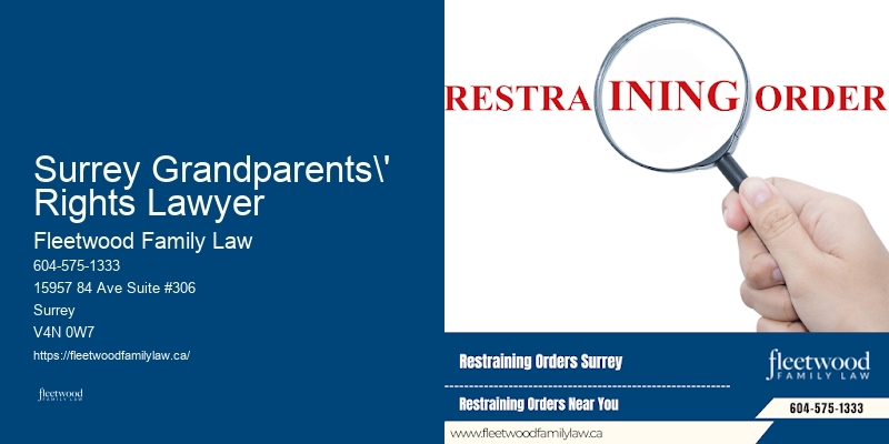 Surrey Grandparents' Rights Lawyer Child Custody Lawyer