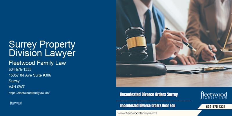 Expert Family Lawyer Surrey Property Division Lawyer