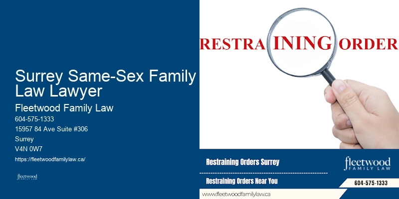 Surrey Same-Sex Family Law Lawyer Legal Separation Lawyer