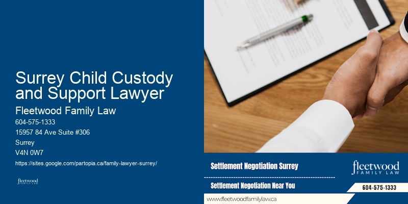 Family Lawyer Surrey Child Custody and Support Lawyer BC