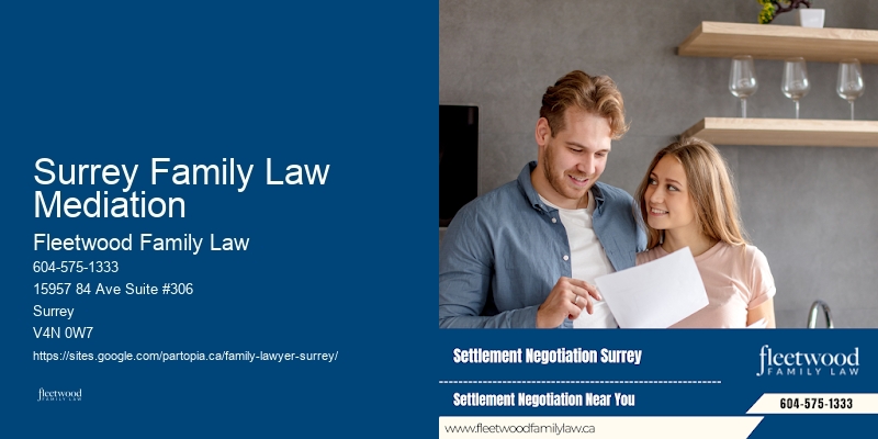 Reputable Family Lawyer Surrey Family Law Mediation