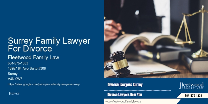 Compassionate Family Lawyer Surrey Family Lawyer For Divorce