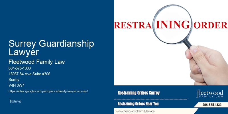 Surrey Guardianship Lawyer Common-Law Partner Lawyer