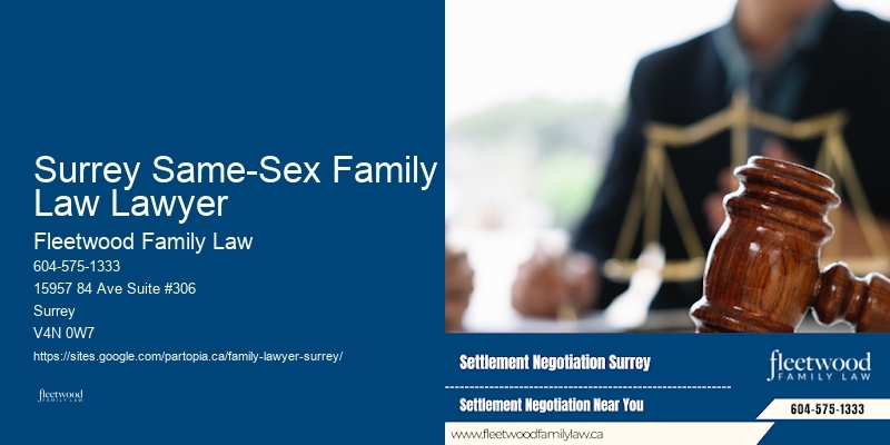 Family Court Lawyer Surrey Same-Sex Family Law Lawyer