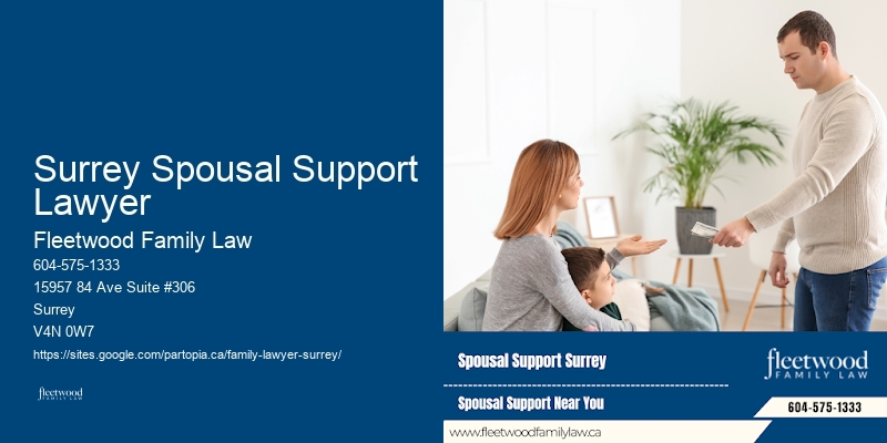 Divorce and Separation Lawyer Surrey Spousal Support Lawyer