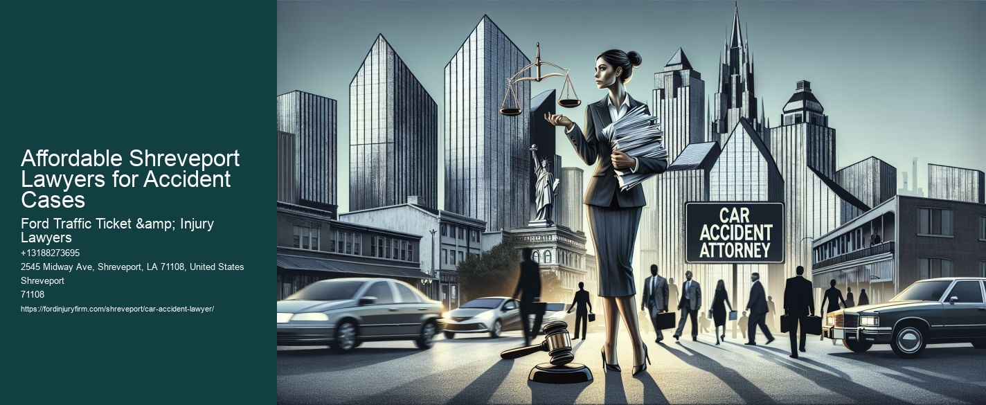 Affordable Shreveport Lawyers for Accident Cases