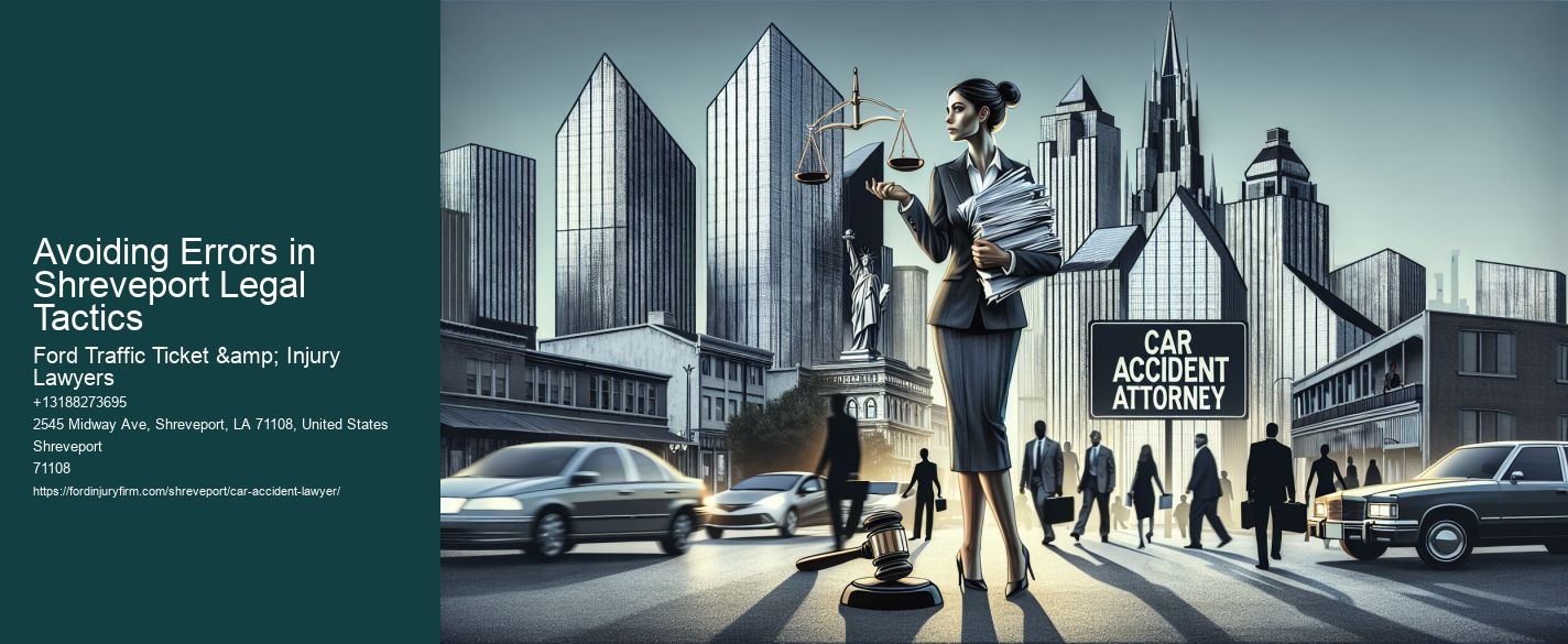 Avoiding Errors in Shreveport Legal Tactics