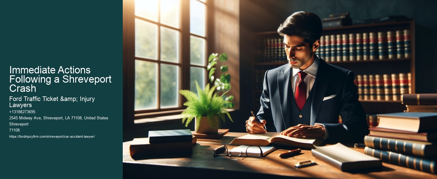 Immediate Actions Following a Shreveport Crash