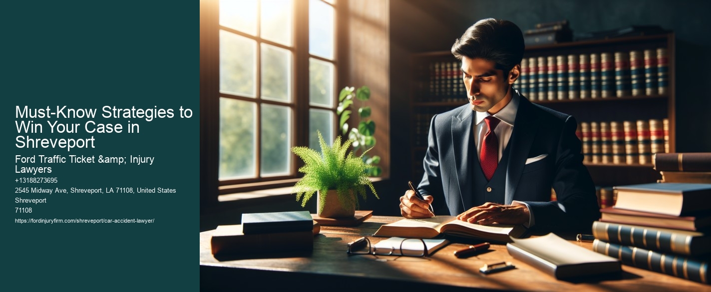 Must-Know Strategies to Win Your Case in Shreveport