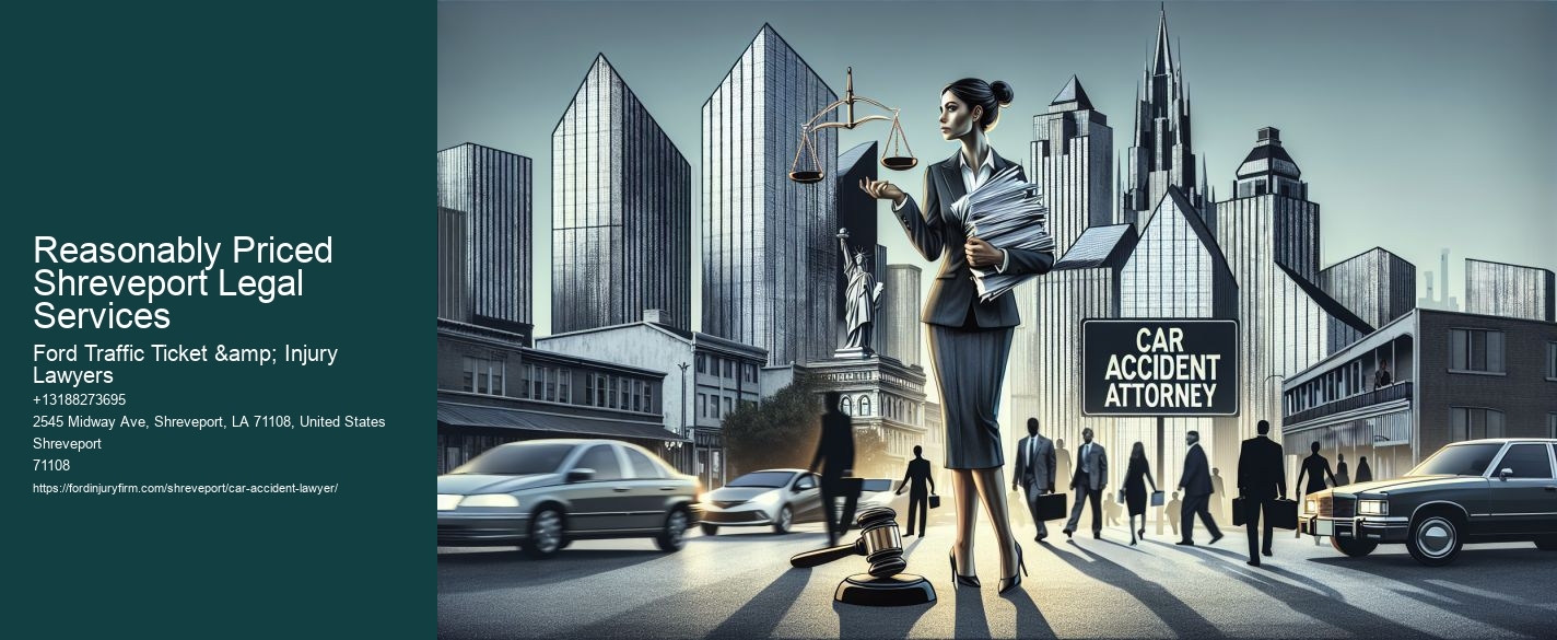 Reasonably Priced Shreveport Legal Services