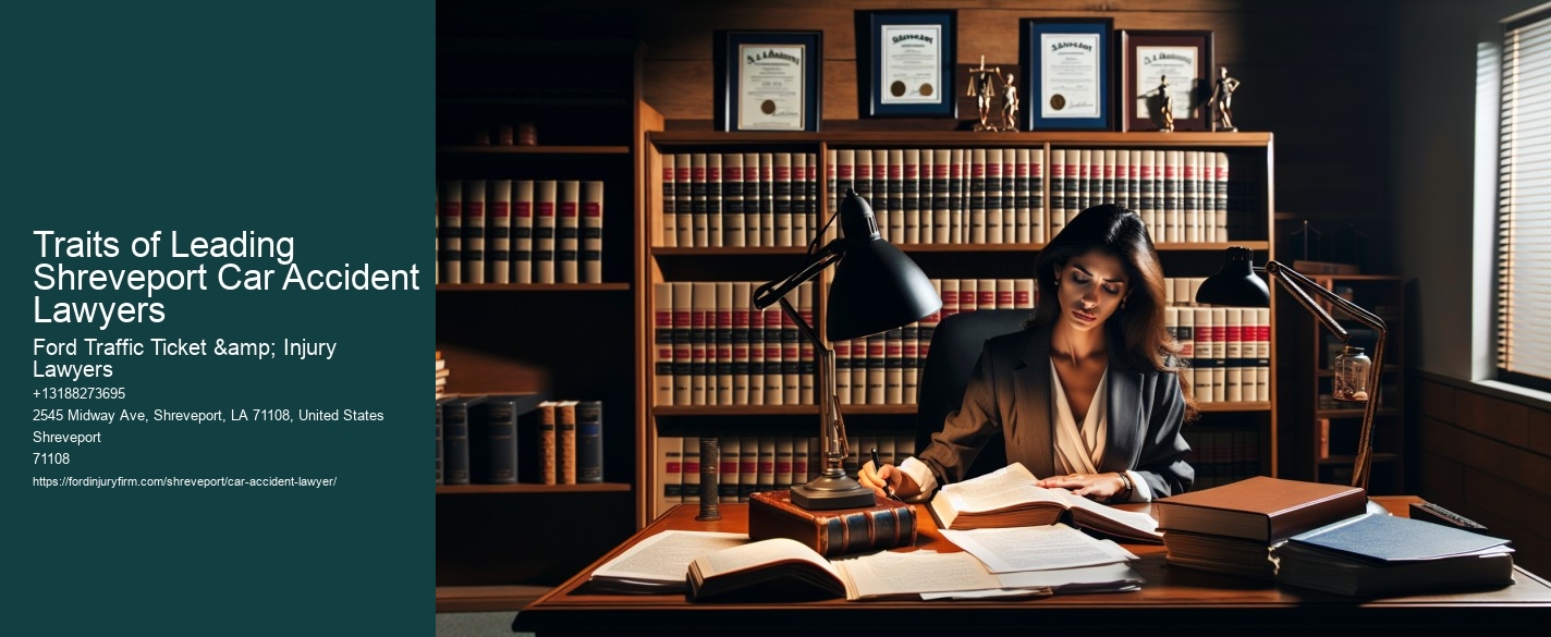 Traits of Leading Shreveport Car Accident Lawyers