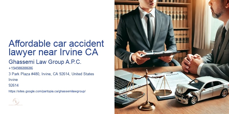 Affordable car accident lawyer near Irvine CA