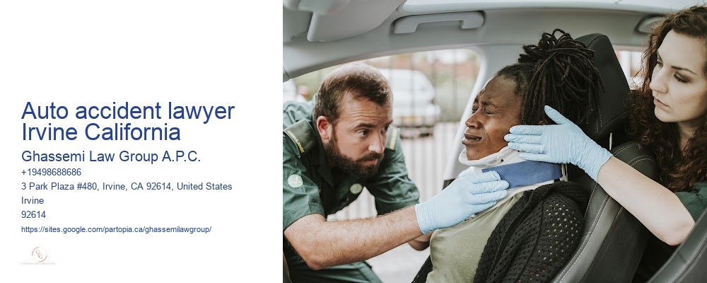 Auto accident lawyer Irvine California