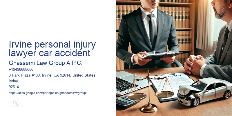 Irvine personal injury lawyer car accident