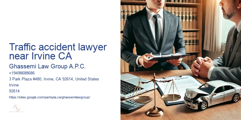Traffic accident lawyer near Irvine CA