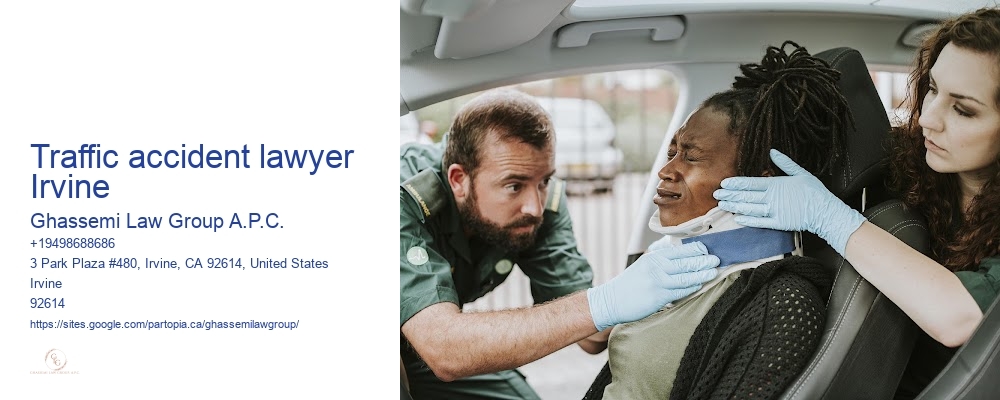 Traffic accident lawyer Irvine