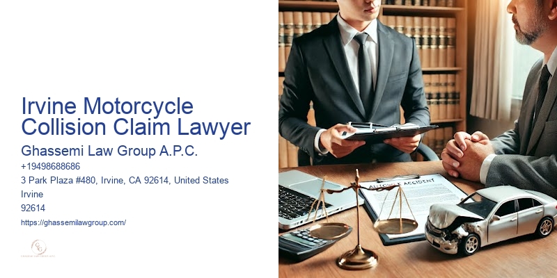 Irvine Motorcycle Collision Claim Lawyer