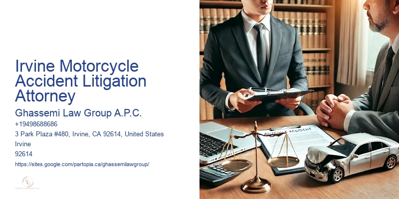Irvine Motorcycle Accident Litigation Attorney