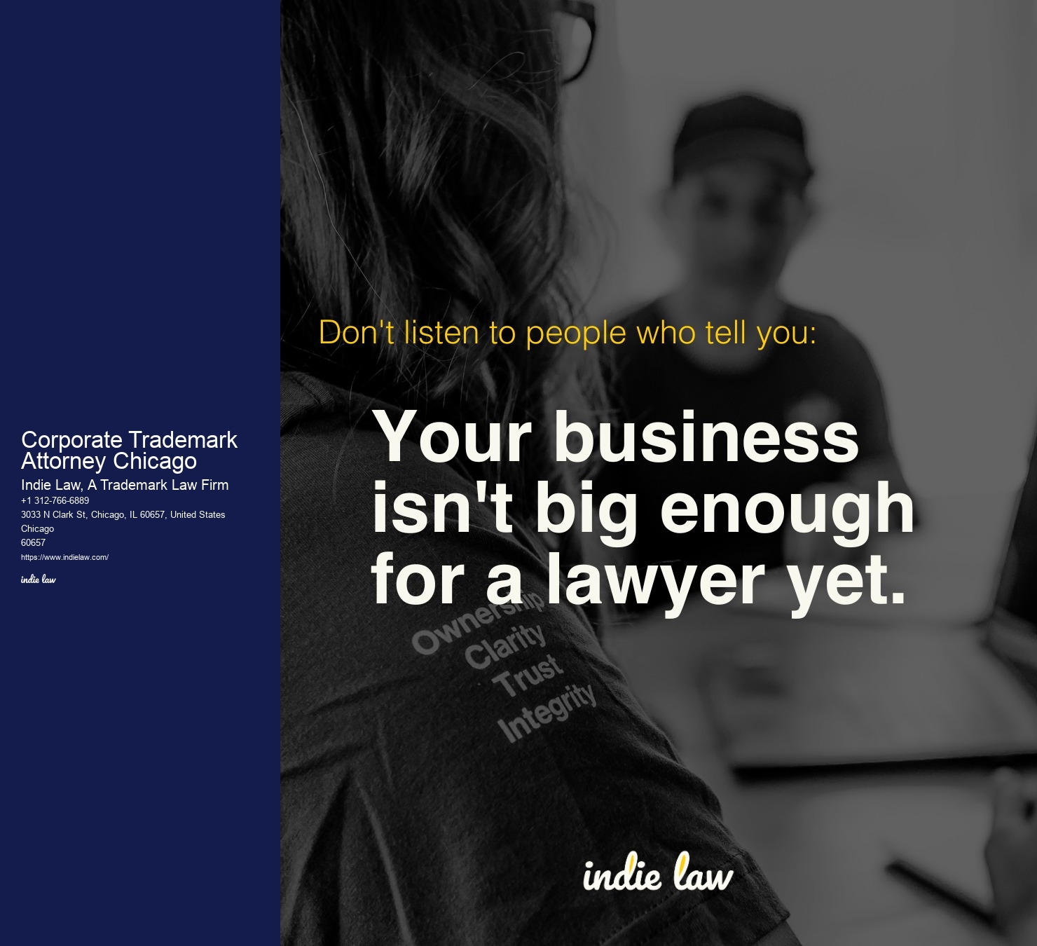 Corporate Trademark Attorney Chicago