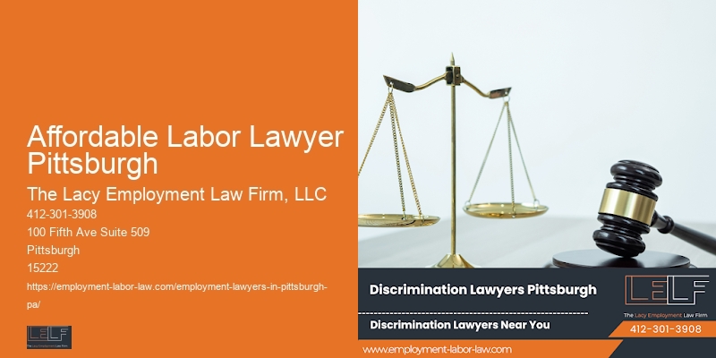 Employee Protection Lawyer Consultation Affordable Labor Lawyer Pittsburgh