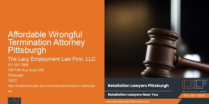 Disability Attorney For Employees Affordable Wrongful Termination Attorney Pittsburgh