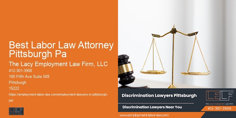 Employee Rights Lawyer Services Best Labor Law Attorney Pittsburgh Pa