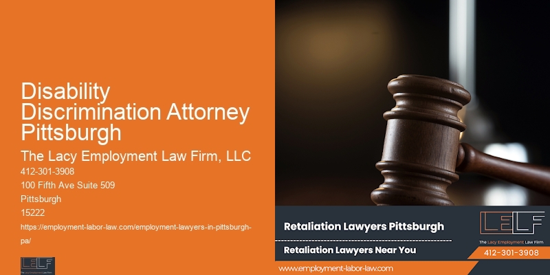 Employee Law Firm Disability Discrimination Attorney Pittsburgh