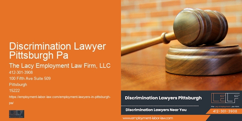 Minimum Wage Law Firm Discrimination Lawyer Pittsburgh Pa