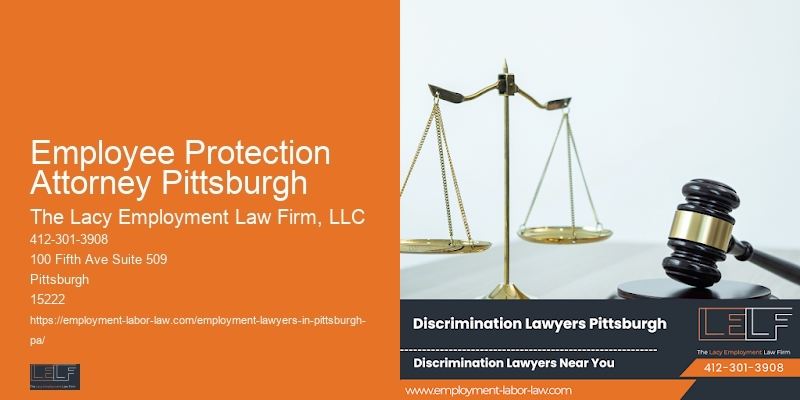 Employee Protection Attorney Pittsburgh Employment Attorney Services