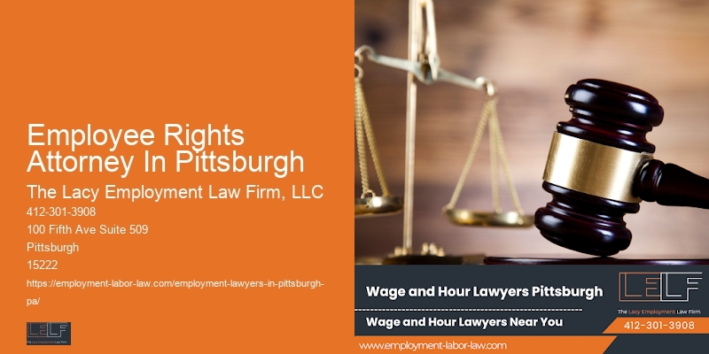 Employee Rights Attorney In Pittsburgh Employee Law Consultation