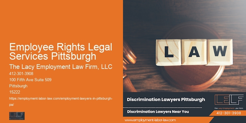 Experienced Labor Law Attorney Employee Rights Legal Services Pittsburgh