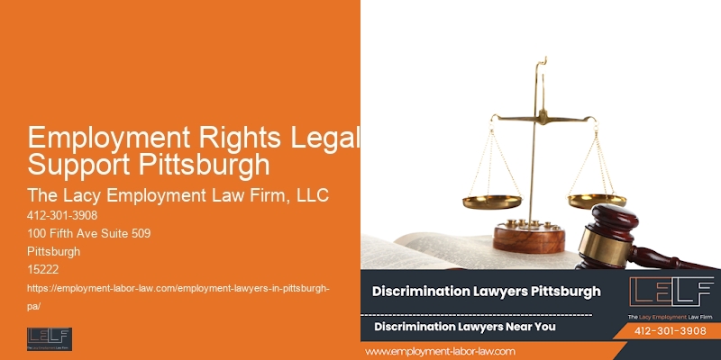 Experienced Workplace Discrimination Attorney Employment Rights Legal Support Pittsburgh