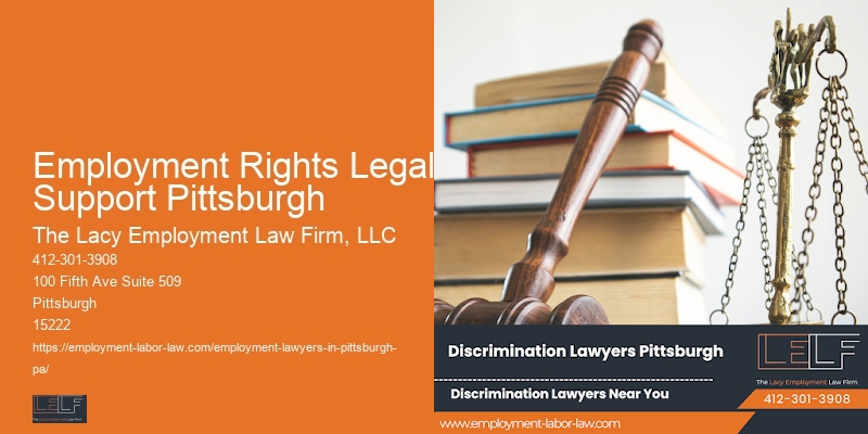 Trusted Employment Rights Legal Support Pittsburgh Employment Law Firm
