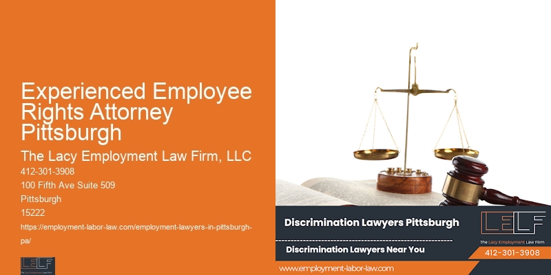 Employment Agreement Legal Services Experienced Employee Rights Attorney Pittsburgh