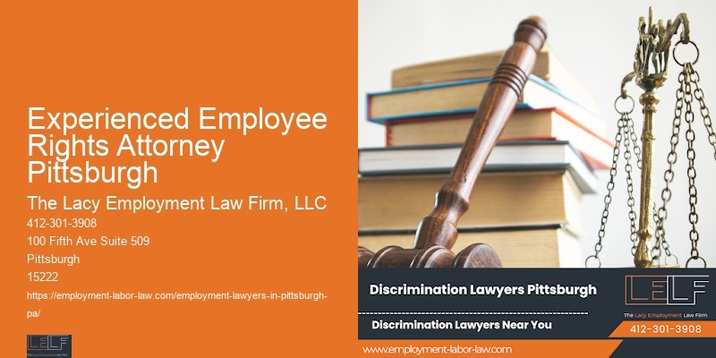 Employee Rights Specialist Experienced Employee Rights Attorney Pittsburgh Pa