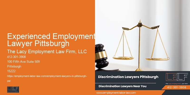 Wrongful Termination Consultation Experienced Employment Lawyer Pittsburgh