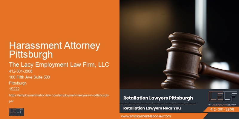 Employment Rights Attorney Harassment Attorney Pittsburgh Pa