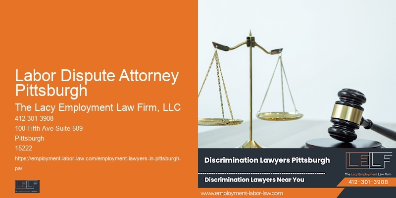 Employee Legal Rights Labor Dispute Attorney Pittsburgh Pa
