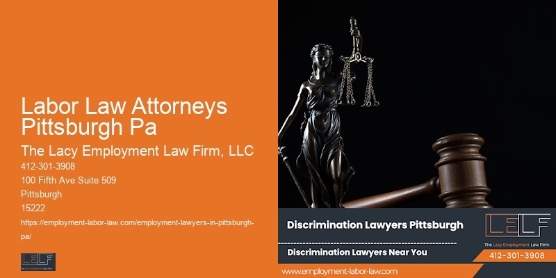 Labor Law Attorneys Pittsburgh Pa Employee Rights Consultation