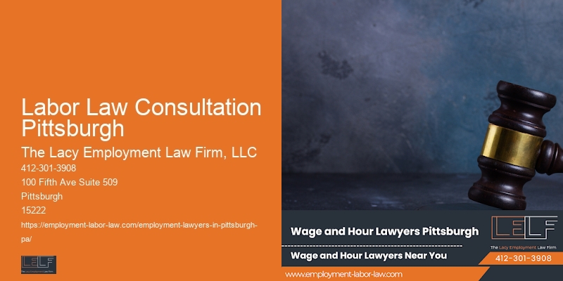 Harassment Legal Help Labor Law Consultation Pittsburgh