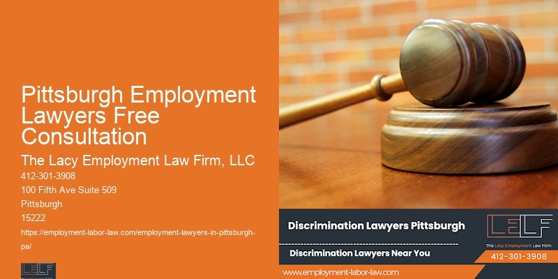 Experienced Discrimination Lawyer Pittsburgh Employment Lawyers Free Consultation