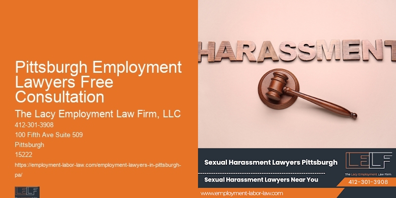 Workplace Discrimination Consultation Pittsburgh Employment Lawyers Free Consultation