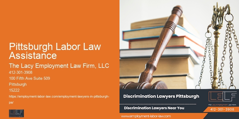 Pittsburgh Labor Law Assistance Severance Agreement Consultation