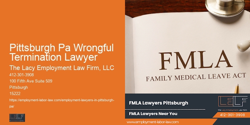 Employee Law Firm Pittsburgh Pa Wrongful Termination Lawyer