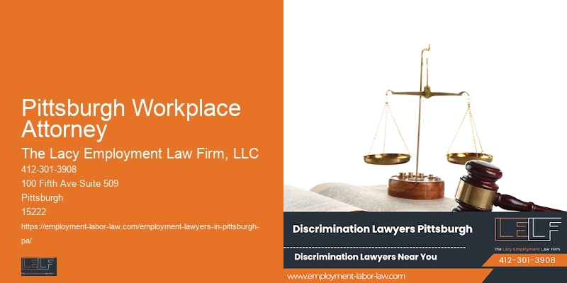 Employment Issues Lawyer Pittsburgh Workplace Attorney