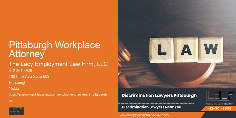 Pittsburgh Workplace Attorney Employment Legal Services